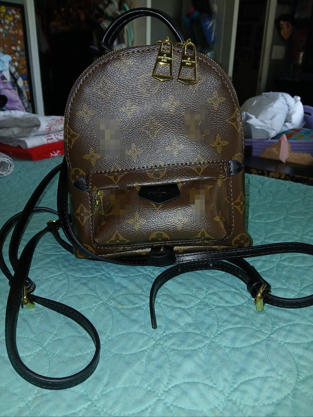 Brown Monogram Mini Backpack